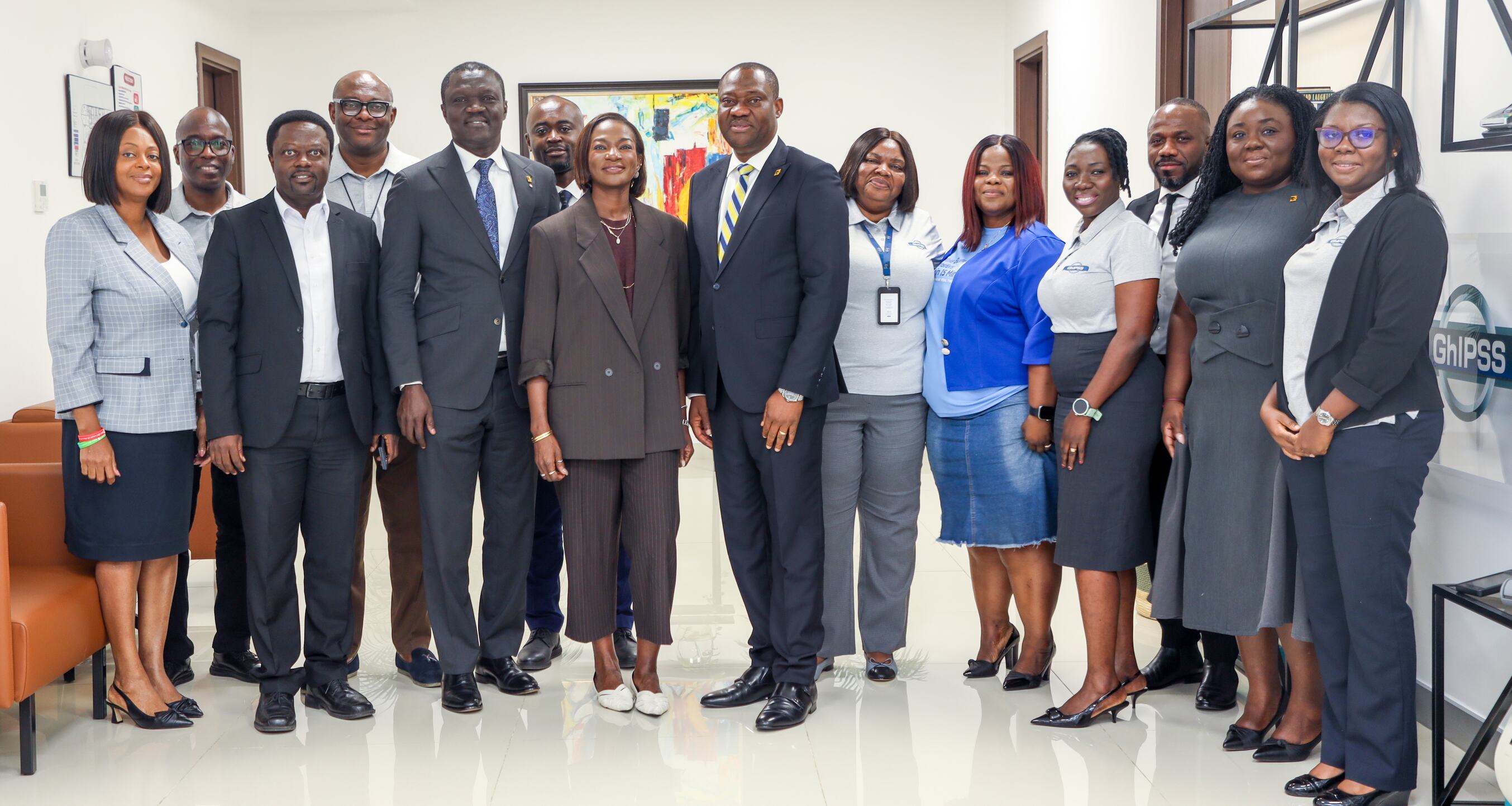 FirstBank Ghana Pays Courtesy Call on GhIPSS