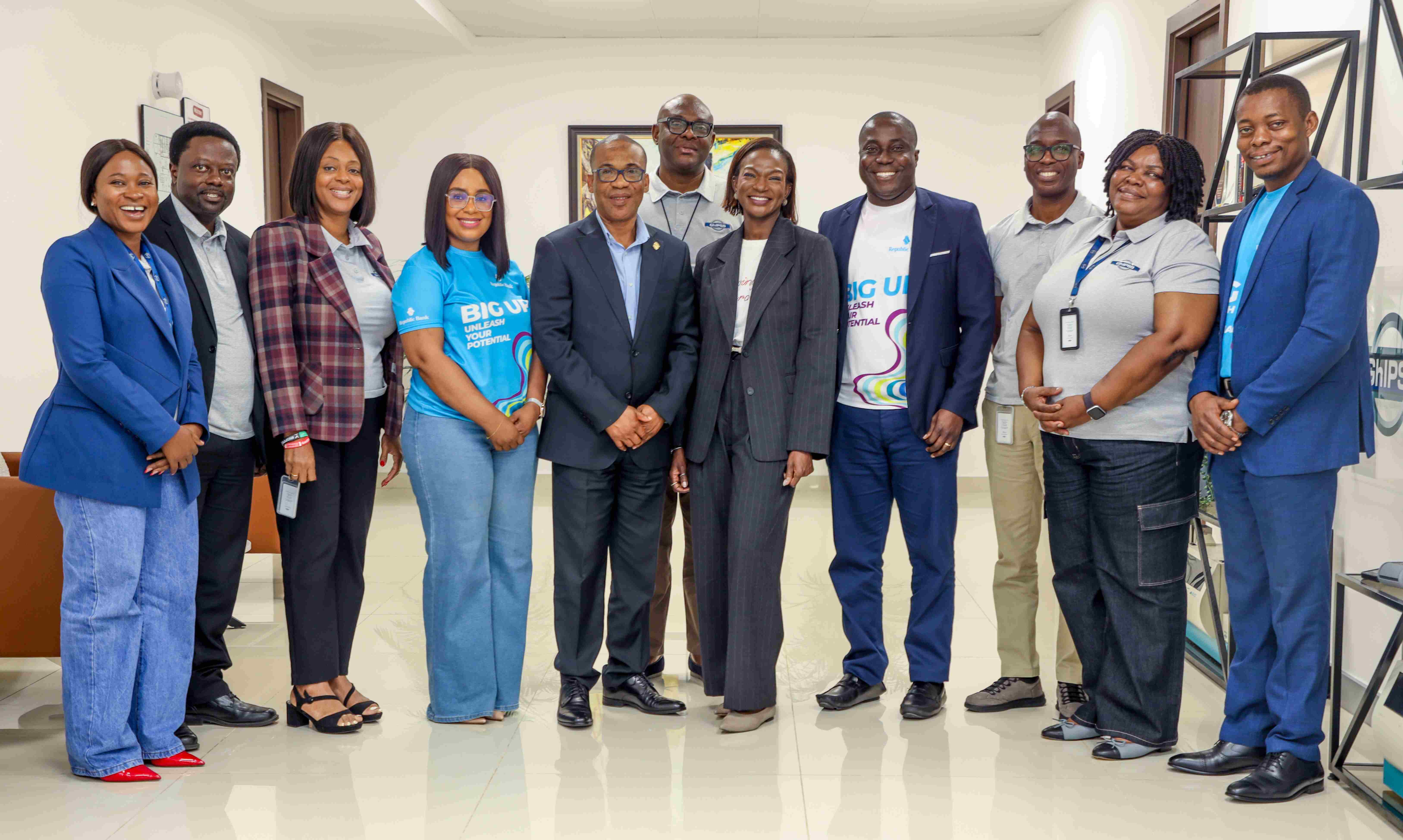 Republic Bank Ghana Pays Courtesy Call on GhIPSS